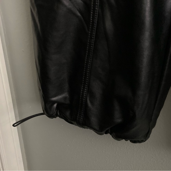 SIMKHAI Sofia Vegan Leather Cargo Pants - Picture 5 of 7